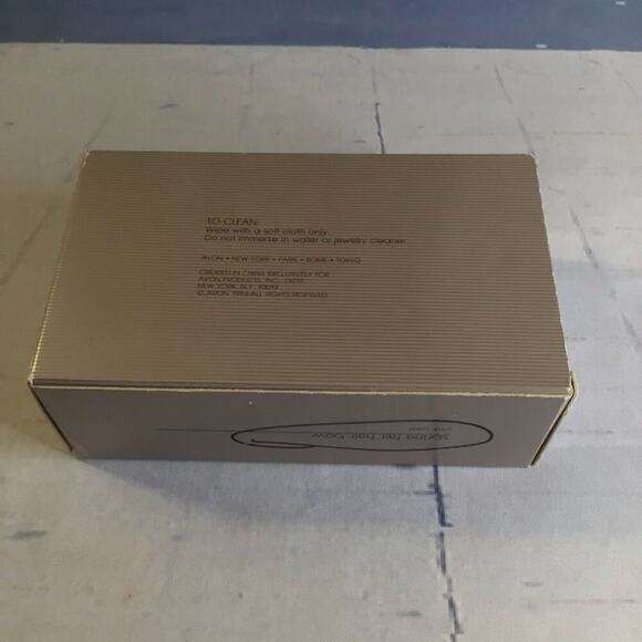 0076 NWT Vintage 80s Avon Spring Fair Hair Bow Clip in Pink w/Lace & Rosettes - Picture 4 of 6